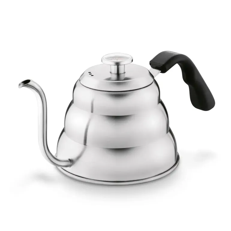 KONIGHOFFER BARISTA CZAJNIK KONEWKA 1 L SREBRNY Z TERMOMETREM