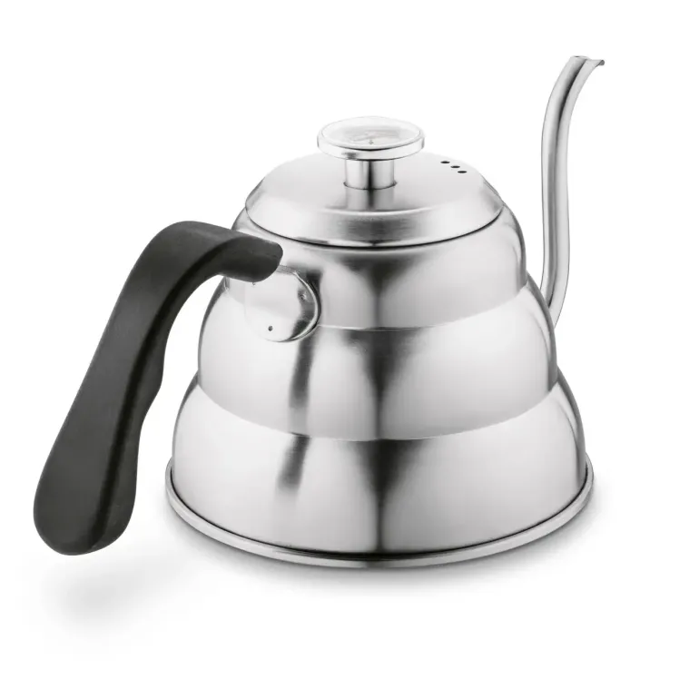 KONIGHOFFER BARISTA CZAJNIK KONEWKA 1 L SREBRNY Z TERMOMETREM