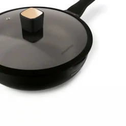 KONIGHOFFER BLACK ROSE PATELNIA WOK 30 CM Z POKRYWKĄ / INDUKCJA