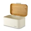 KONIGHOFFER CAPRI Chlebak stalowy 30,5x18x14 cm / kremowy