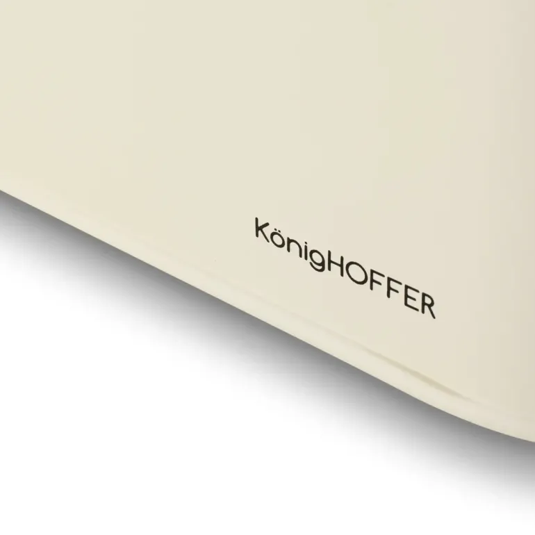 KONIGHOFFER CAPRI Chlebak stalowy 30,5x18x14 cm / kremowy