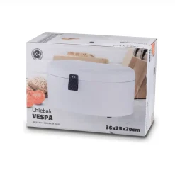 KONIGHOFFER CHLEBAK VESPA BIAŁY 36X23,5X18,5CM