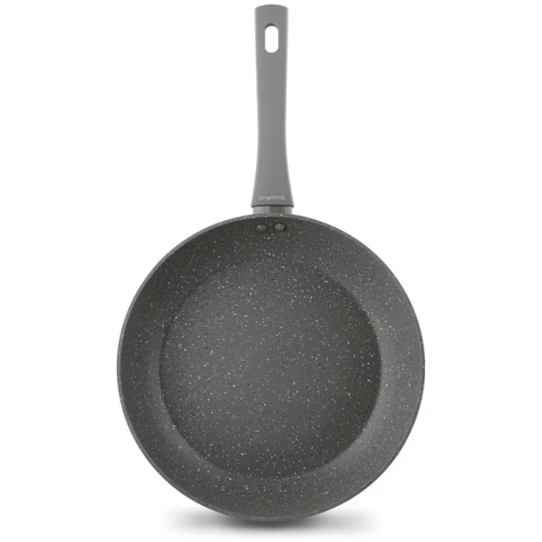 KONIGHOFFER GREYS MARBLE KOMPLET 3 PATELNI 20/24/28 CM MARMUROWE / SZARE / INDUKCJA