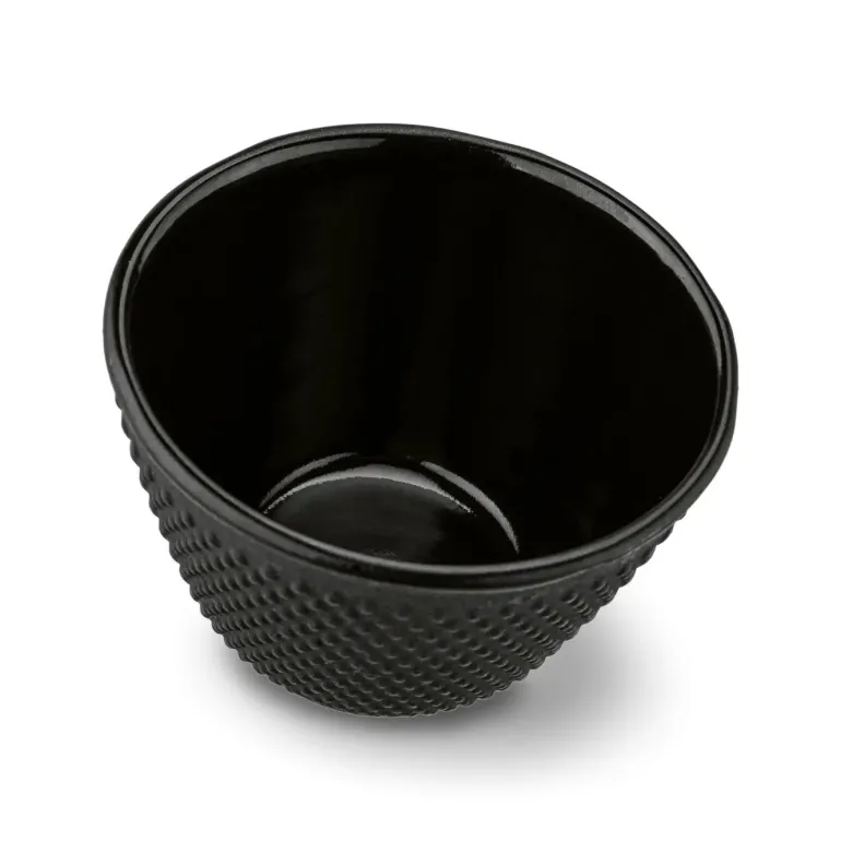 KONIGHOFFER HANAKO Czarka do herbaty 120 ml / czarna / żeliwna