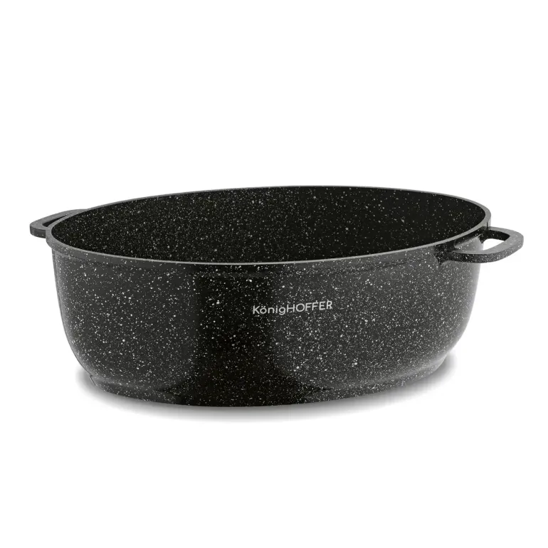 KonigHOFFER KINGSTONE Brytfanna owalna 8 l z aromatyzerem / powłoka ceramiczna