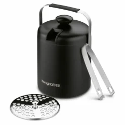 KONIGHOFFER LUGO WIADERKO DO LODU 1,3 L ZE SZCZYPCAMI / CZARNY MAT