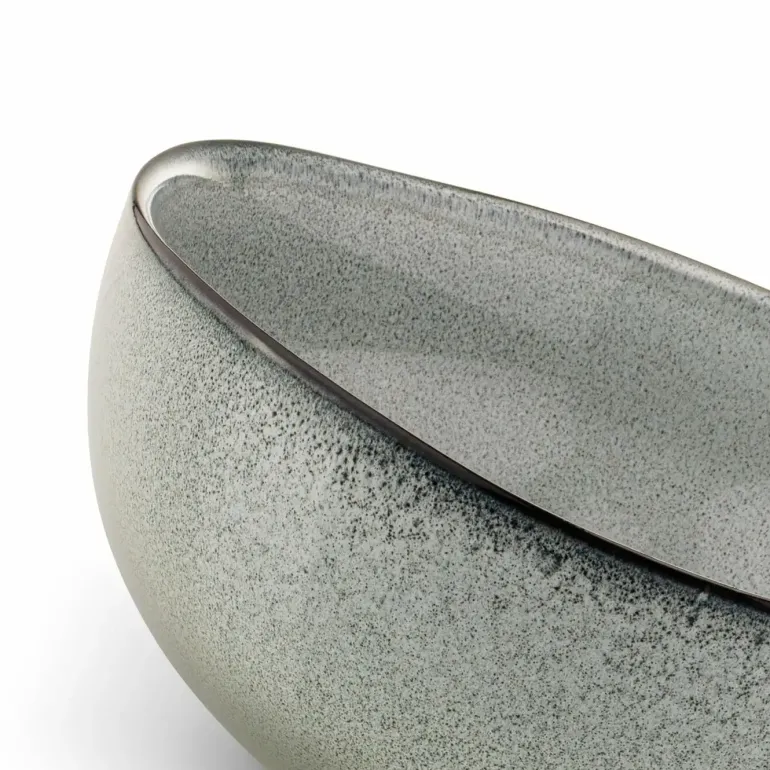 KonigHOFFER MAVI GREY Salaterka 21 cm / szara porcelana