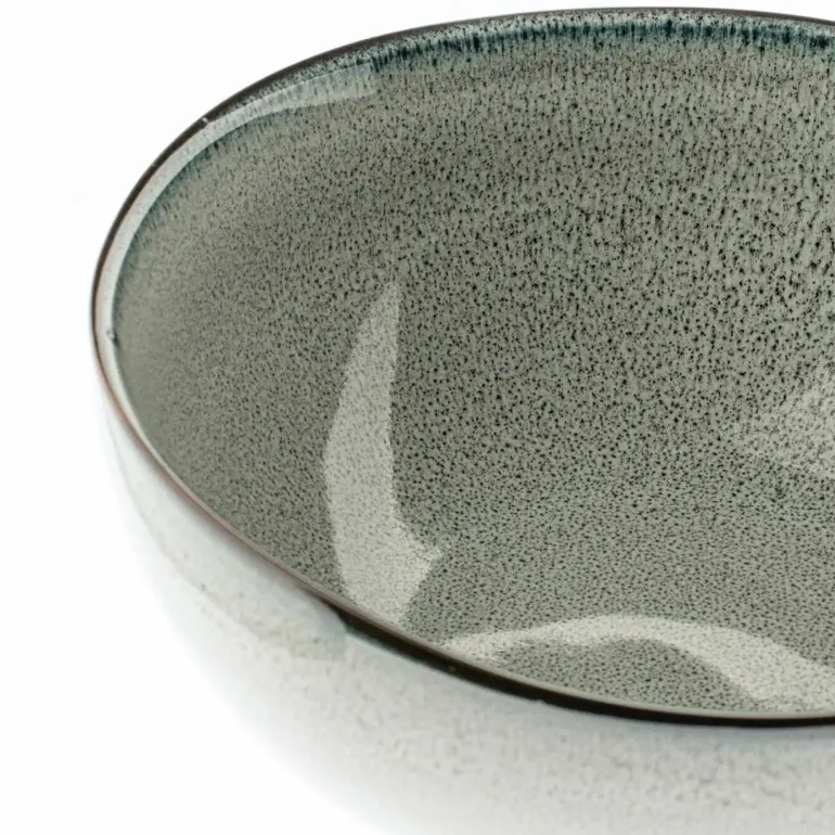 KonigHOFFER MAVI GREY Salaterka 21 cm / szara porcelana