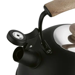 KONIGHOFFER MORENA CZAJNIK 2,3 L Z DREWNIANĄ RĄCZKĄ / CZARNY / INDUKCJA