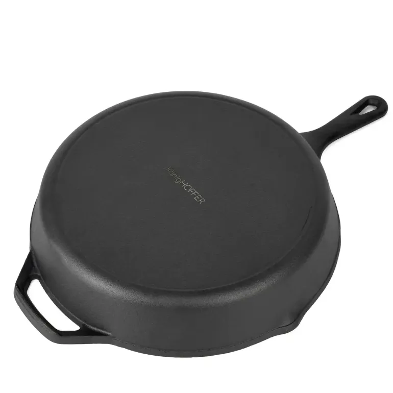 KONIGHOFFER Patelnia żeliwna 29 cm / czarna