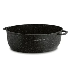 KONIGHOFFER POLLO BRYTFANNA Z AROMATYZEREM 8 L OWALNA / ALUMINIUM