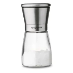 KONIGHOFFER THOR ZESTAW MŁYNKÓW RĘCZNYCH DO SOLI I PIEPRZU 170 ML SREBRNE