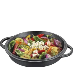KUCHENPROFI BBQ Garnek żeliwny z pokrywką 2w1 / 5,7 l / FreeForm
