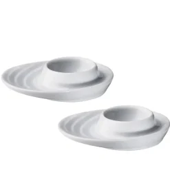 KUCHENPROFI Porcelanowy spodek na jajko BURGUND / FreeForm