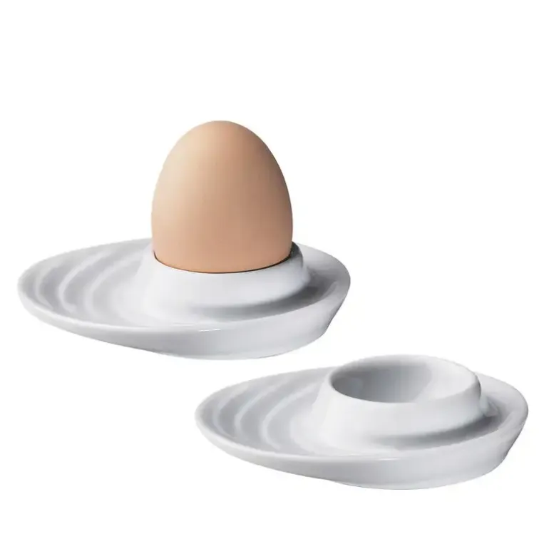 KUCHENPROFI Porcelanowy spodek na jajko BURGUND / FreeForm
