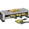 KUCHENPROFI Raclette / grill stołowy dla 8 osób VISTA8 / stal nierdzewna / FreeForm