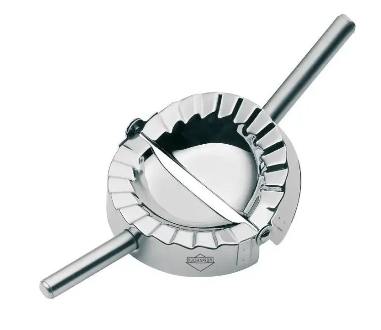 KUCHENPROFI Zaciskacz / wykrawacz do pierogów ⌀ 12 cm / stal nierdzewna / FreeForm