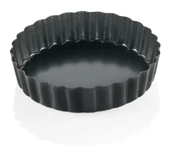 KUCHENPROFI Zestaw 4 foremek do tartaletek ⌀ 11,5 cm PATISSIER czarne / FreeForm