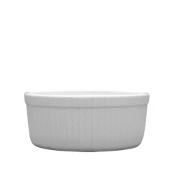 LUBIANA AMERYKA Czarka / salaterka z relifem ø 11,5 cm / porcelana