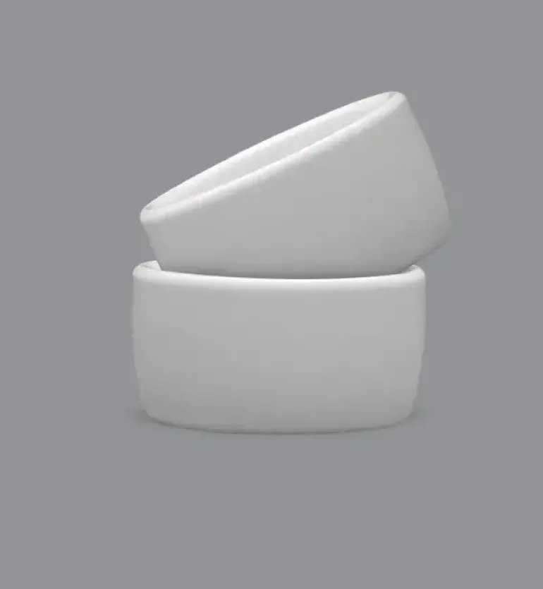 LUBIANA AMERYKA 1370 Kokilka czarka 50 ml / porcelana