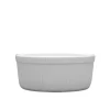 LUBIANA AMERYKA 60 x Czarka / salaterka z relifem ø 11,5 cm / porcelana