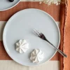 LUBIANA ANKARA | Serwis obiadowo - kawowy 42 el dla 6 osób | biała porcelana