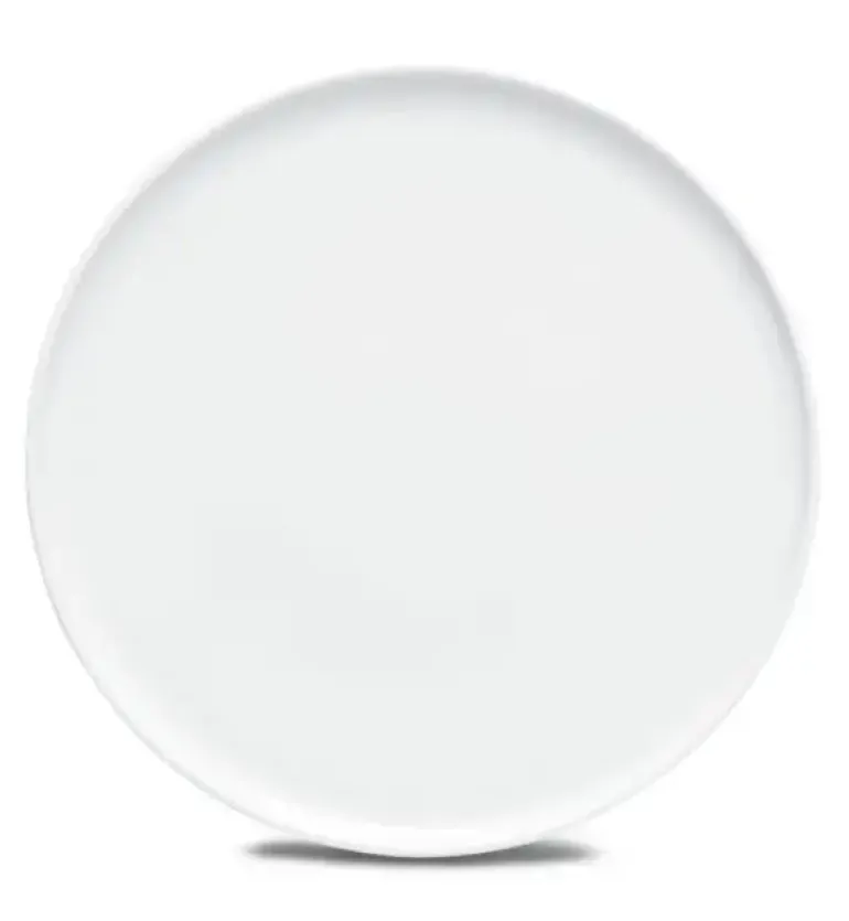 LUBIANA ANKARA | Serwis obiadowo - kawowy 144 el dla 24 osób | biała porcelana