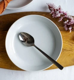 LUBIANA ANKARA | Serwis obiadowo - kawowy 72 el dla 12 osób | biała porcelana