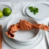 LUBIANA ANKARA | Talerz głęboki 20 cm x 6 sztuk | biała porcelana luz