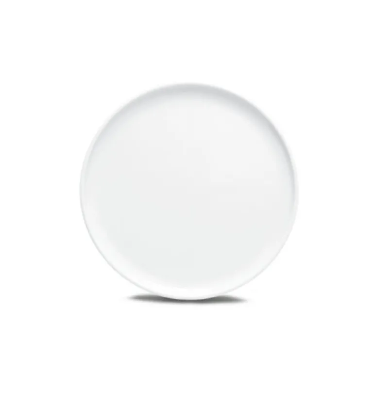 LUBIANA ANKARA | Talerz płytki 17,5 cm x 6 sztuk | biała porcelana luz