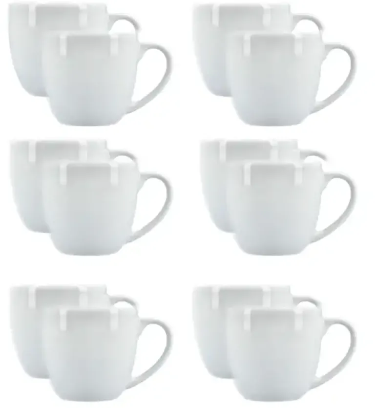 LUBIANA BILL 0310 Kubek 300 ml x 18 SZT. / biały / porcelana