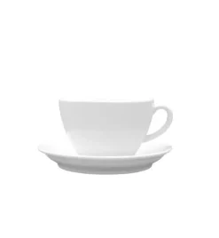 LUBIANA BISTRO / NANA 12x Filiżanka 400 ml + spodek 17 cm / porcelana