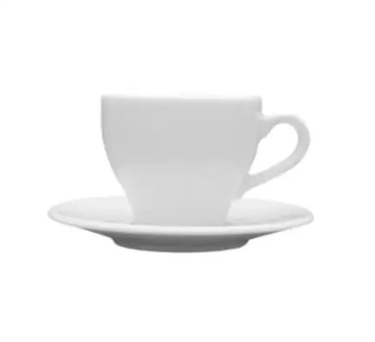 LUBIANA BISTRO / NANA 12x Filiżanka 100 ml + spodek 12 cm / porcelana