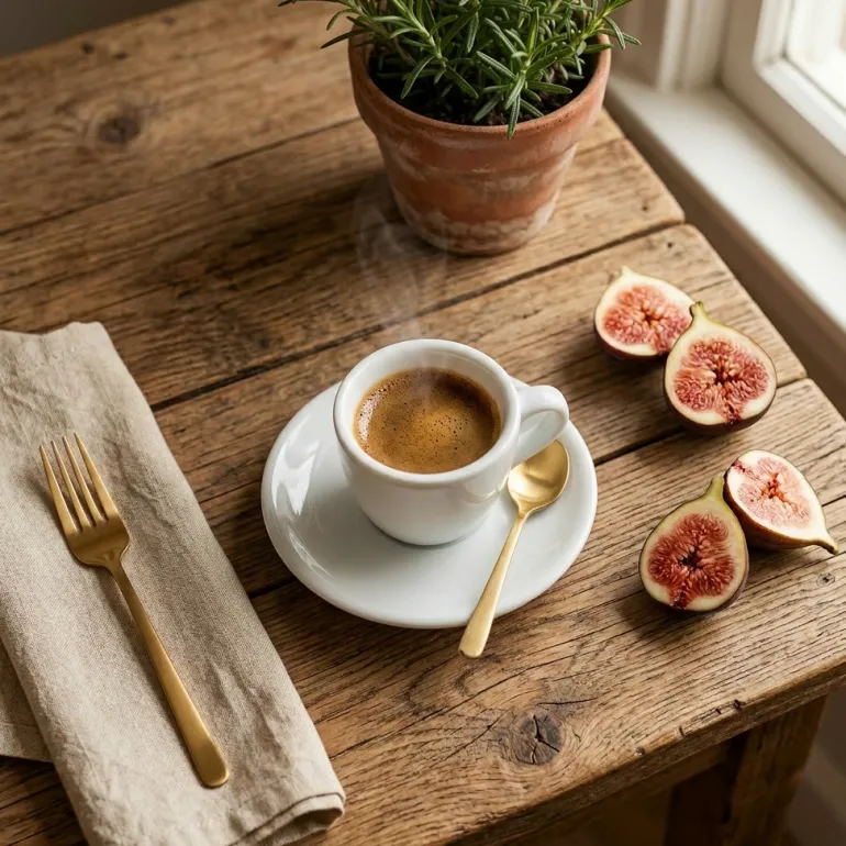 LUBIANA BISTRO / NANA 6x Filiżanka 100 ml + spodek 12 cm / porcelana