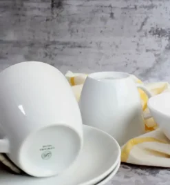 LUBIANA BOSS BEATA DOROTA Komplet Filiżanka 350 ml + spodek 17 cm / 12 os / 24 el / porcelana