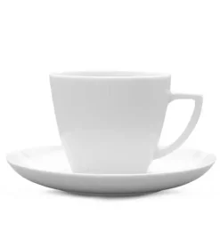 LUBIANA BOSS BEATA DOROTA Komplet Filiżanka 350 ml + spodek 17 cm / 12 os / 24 el / porcelana