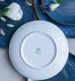 LUBIANA BOSS KERAJET COSMOS Serwis obiadowy 18/54 el | 9154 / 631 | niebieski