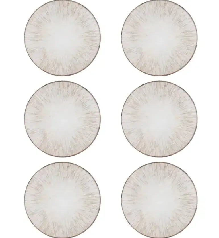 LUBIANA BOSS KERAJET | 076 KJ REACTIVO | 6x Talerz deserowy 20,5 cm | 9016