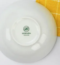 LUBIANA BOSS Komplet talerz głęboki 18 cm 12 os / 12 el / biały