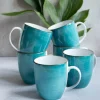 LUBIANA BOSS 6630L Kubek 380 ml / morski / porcelana ręcznie malowana