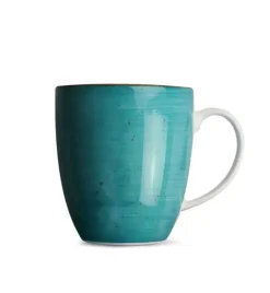 LUBIANA BOSS 6630L Kubek 380 ml / morski / porcelana ręcznie malowana
