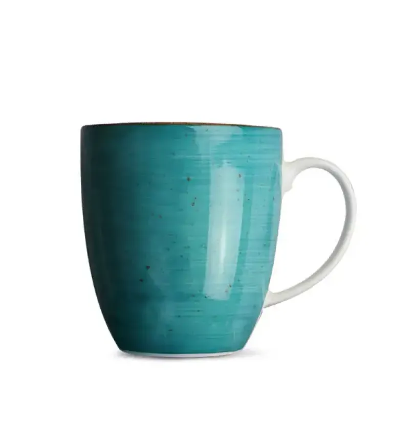 LUBIANA BOSS 6630L Kubek 380 ml / morski / porcelana ręcznie malowana