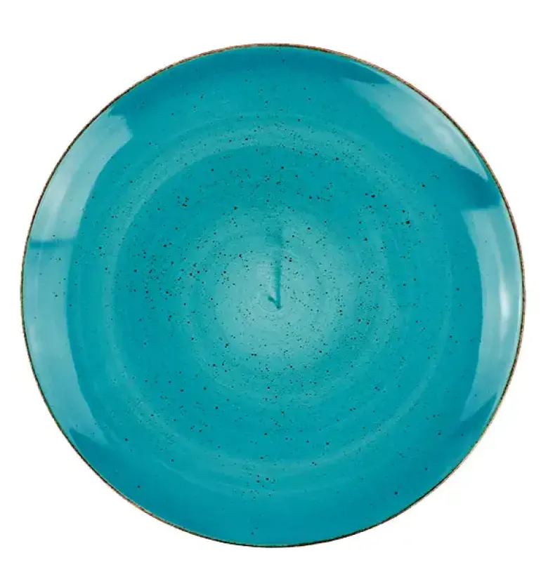 LUBIANA BOSS 6630L Talerz obiadowy 27 cm / morski / porcelana ręcznie malowana