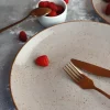 LUBIANA BOSS 6630T Talerz obiadowy 27 cm / brązowy / porcelana ręcznie malowana