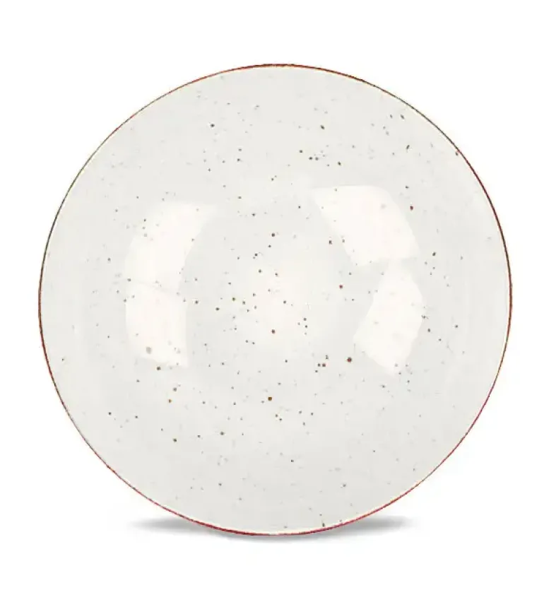 LUBIANA BOSS 6630U Salaterka 21 cm / budyniowy / porcelana ręcznie malowana