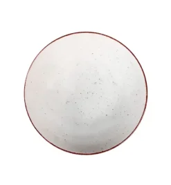 LUBIANA BOSS 6630U Talerz głęboki / salaterka 18 cm / budyniowy / porcelana ręcznie malowana