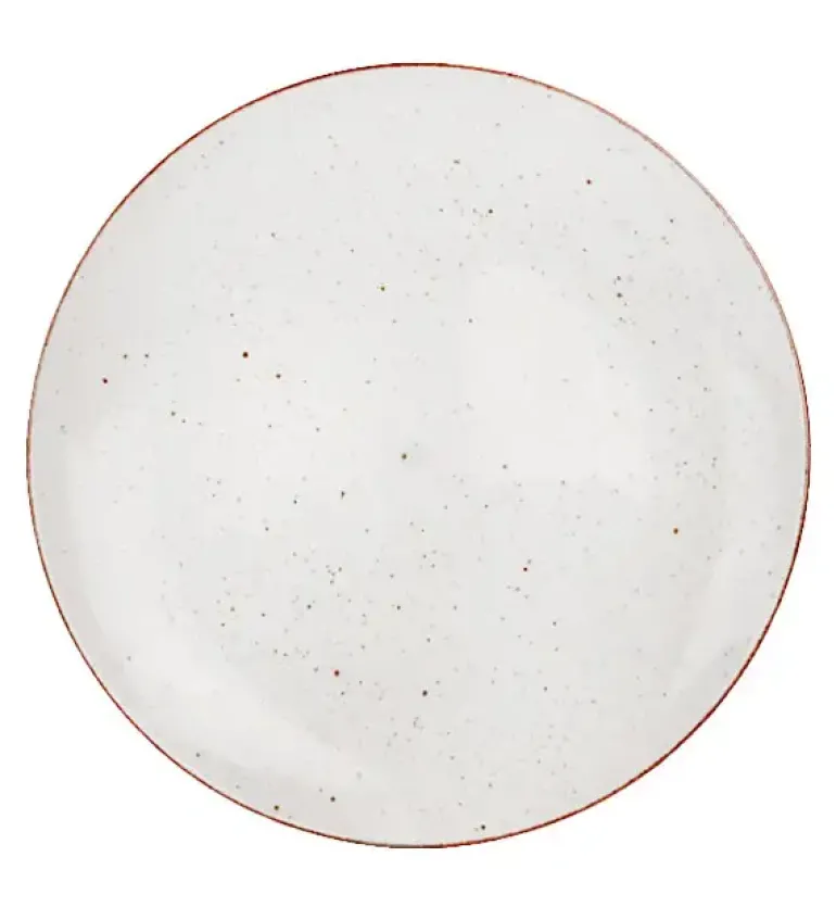 LUBIANA BOSS 6630U Talerz obiadowy 27 cm / budyniowy / porcelana ręcznie malowana