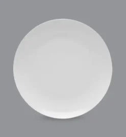 LUBIANA BOSS 12x Talerz obiadowy 24 cm | biała porcelana
