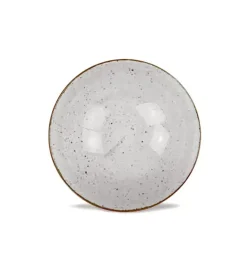 LUBIANA BOSS 6630Z Komplet salaterek 15 cm / 6 os / 6 el / szara / porcelana ręcznie malowana