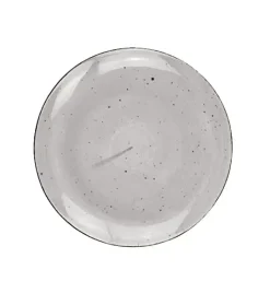 LUBIANA BOSS 6630Z Serwis obiadowy 18 el / 6 osób / szary / porcelana ręcznie malowana